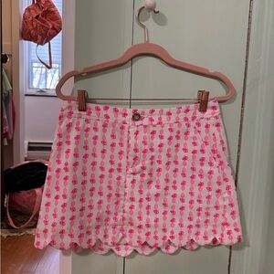 Lilly Pulitzer Pink Pineapple Skort